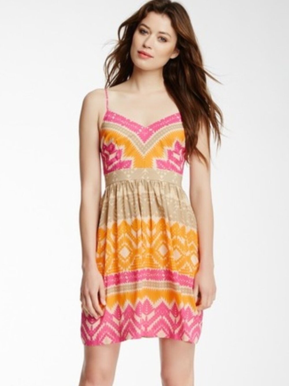 Trina Turk Gypsum Dress in Cactus Flower